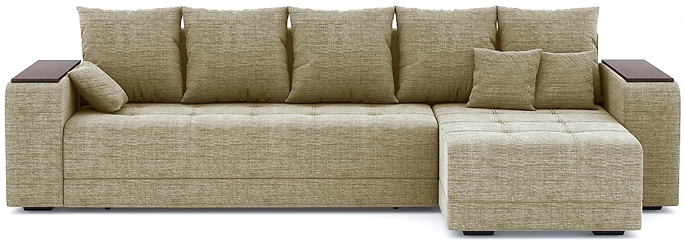 Угловой диван с подушками Дубай Кантри Дизайн-7