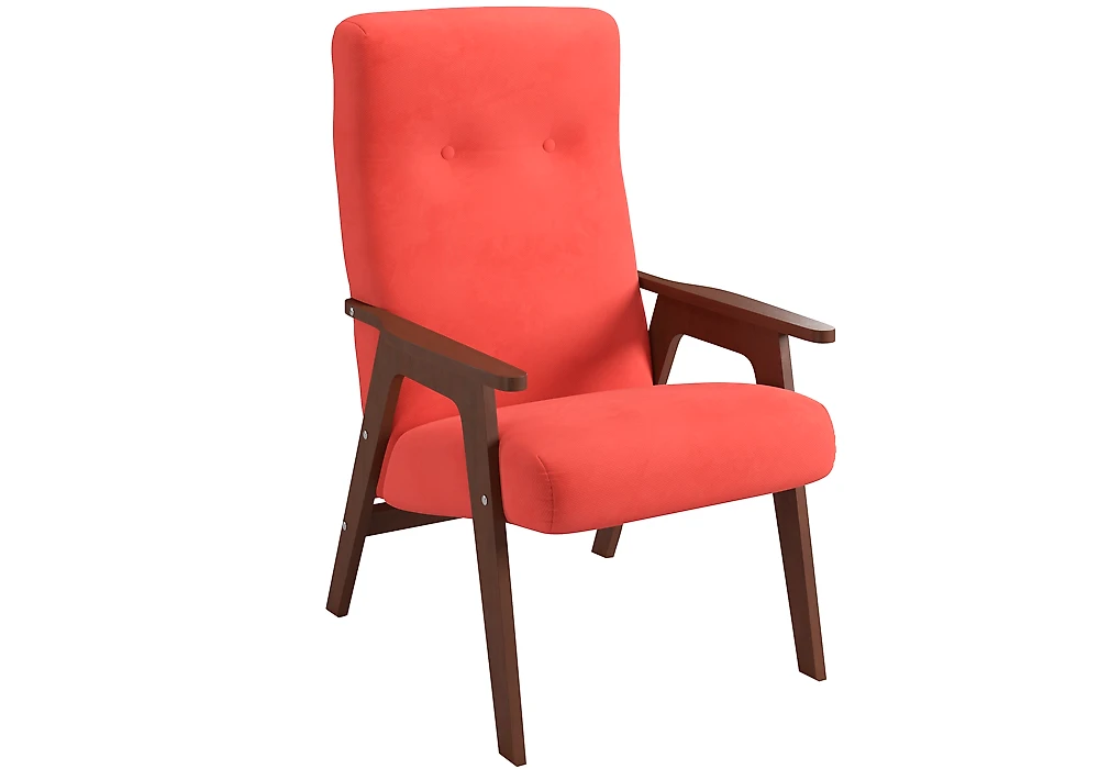 Кресло с подлокотниками Ретро Оранж