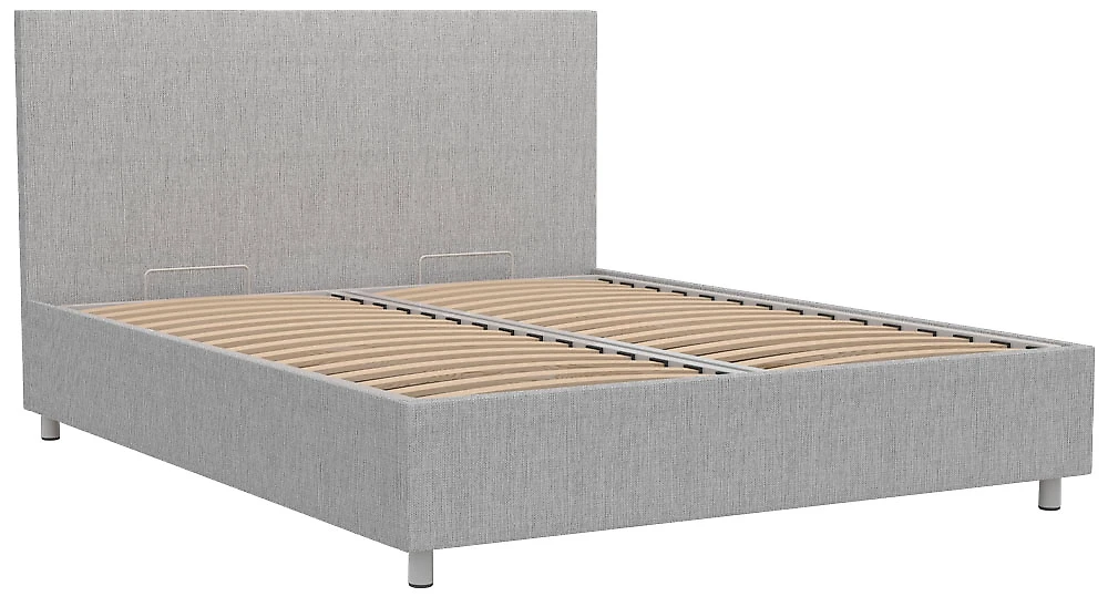 Кровать в современном стиле Белла 160х200 с бельевым ящиком Кантри Беж