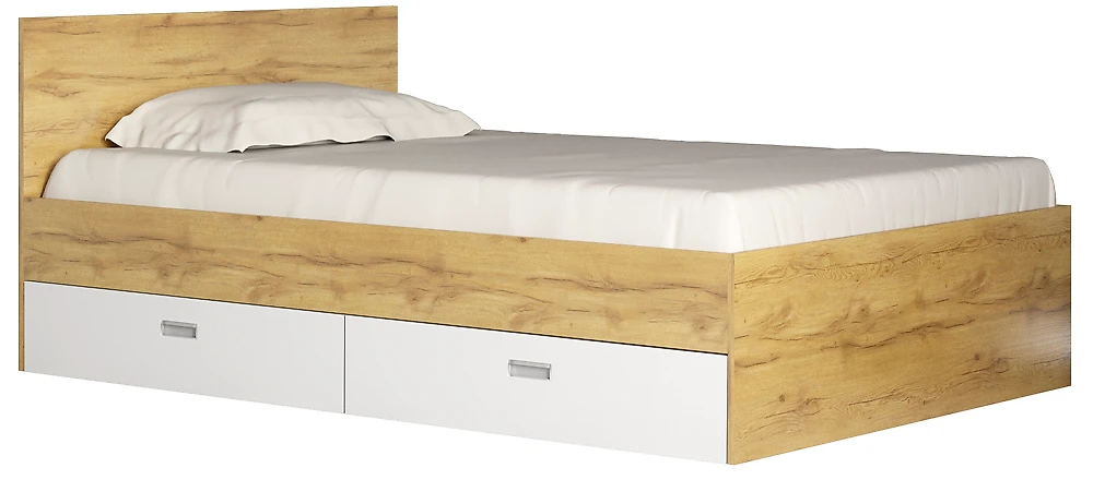 Кровать в современном стиле Виктория-1-120 Дизайн-1