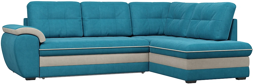 угловой диван для детской Мигель Плюш Азур