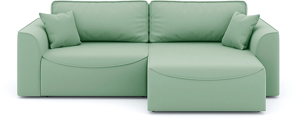 Угловой диван с подушками Рафаэль Плюш Дизайн-16