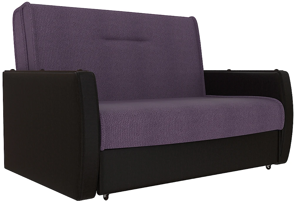 Фиолетовый диван аккордеон Рембо Кофе Плум