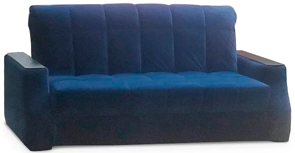 Диван аккордеон синего цвета Аделетта 140 (м88)