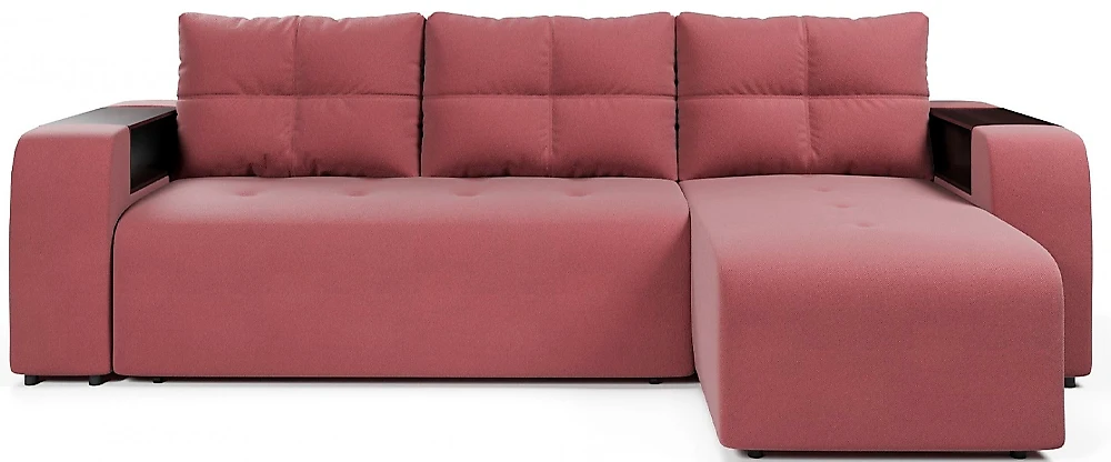 Угловой диван с левым углом Дуглас Плюш Берру