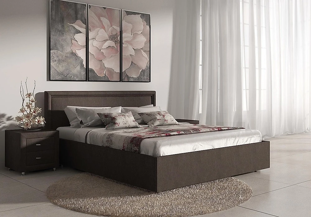 Кровать в современном стиле Bergamo-2 - Сонум (Bergamo-2) 160х200 с матрасом