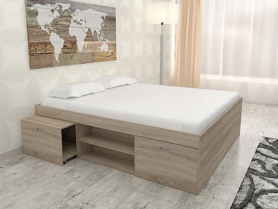 Кровать в современном стиле Бриз-2