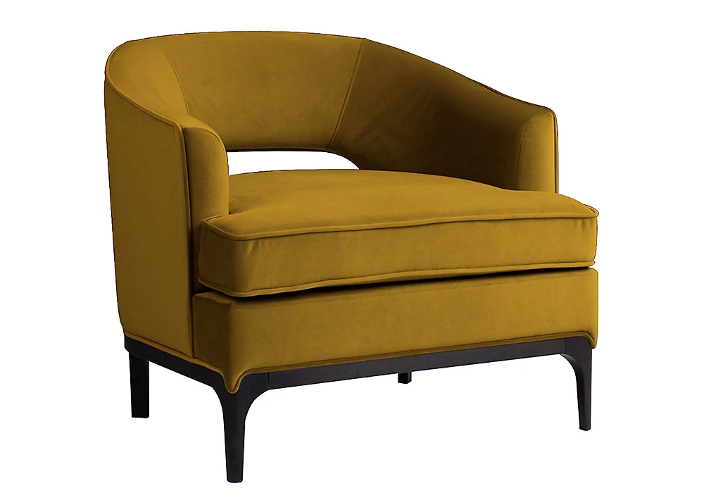 кресло желтого цвета Lounge 316,4