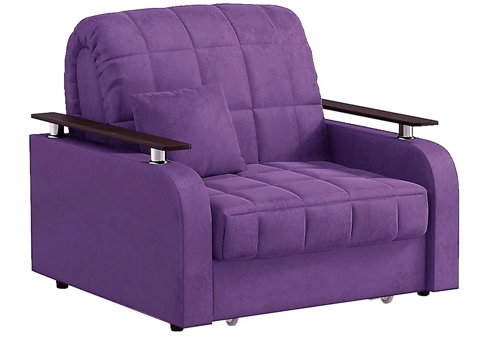 Кресло в спальню Карина Плюш Фиолет