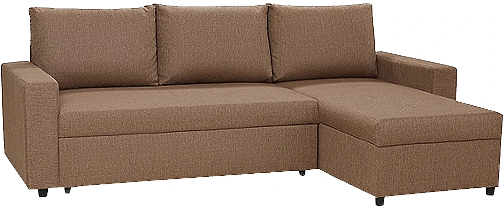Угловой диван с левым углом Орион (Торонто) Плюш Латте