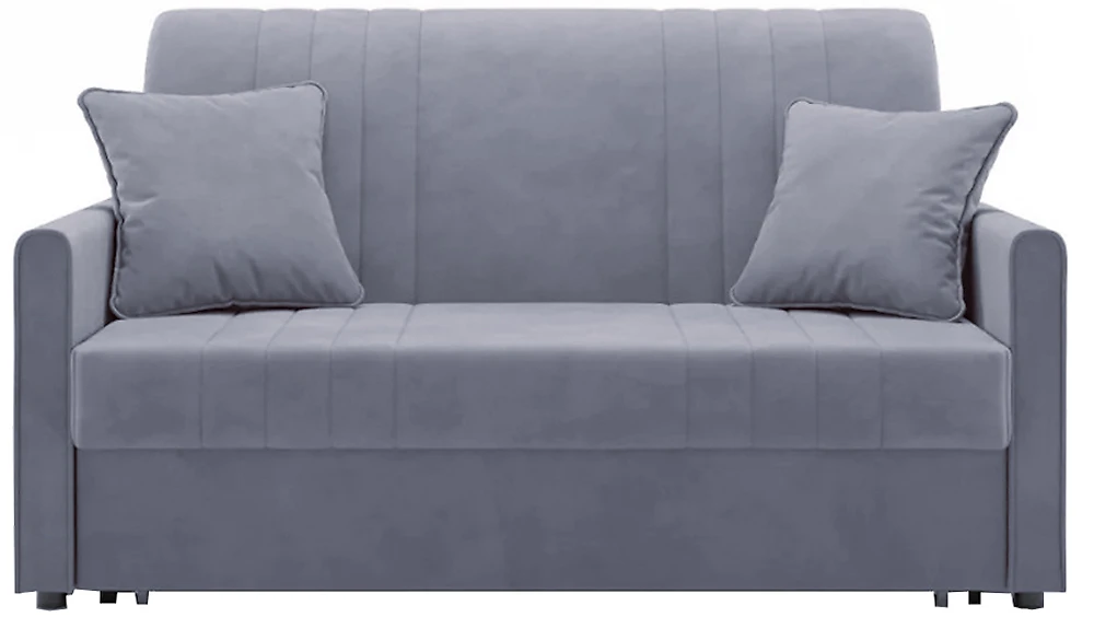 Прямой диван серого цвета Турин Грей