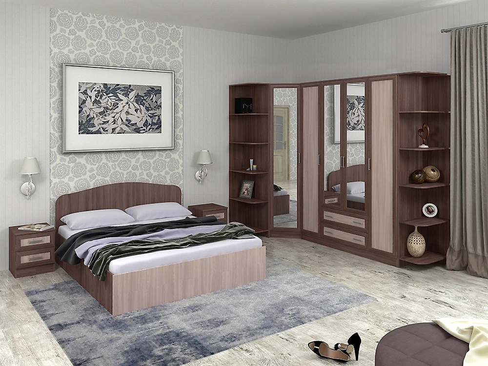 Модульная спальня  Тавла-7 М Дизайн-2