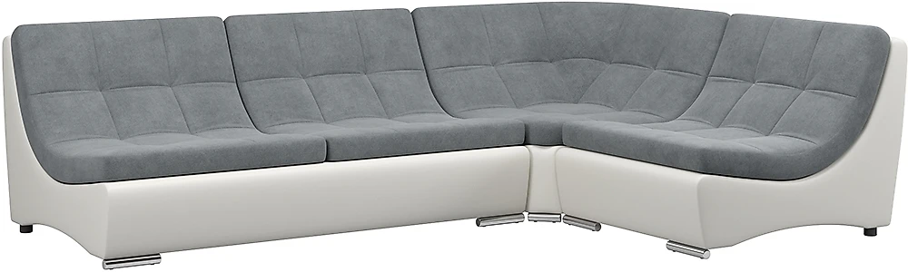 Угловой диван с креслом Монреаль-4 Слэйт