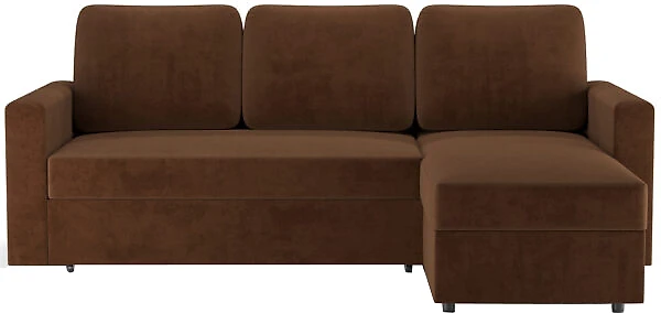Коричневый диван Леон-1 Дизайн 3