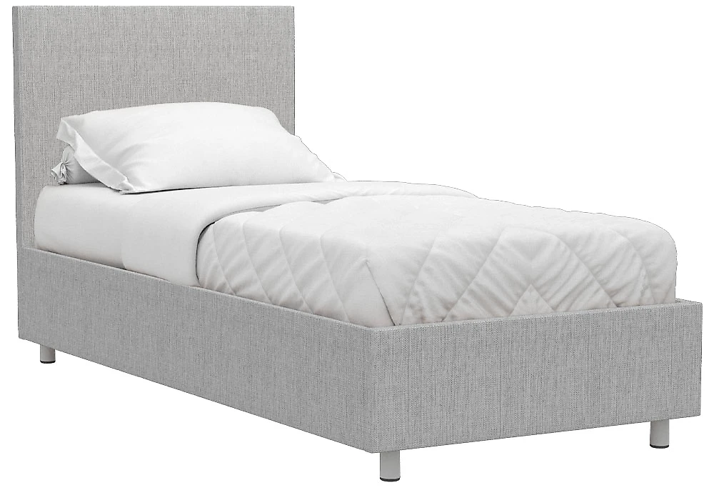 Кровать в современном стиле Белла 90х200 с ламелями Кантри Беж