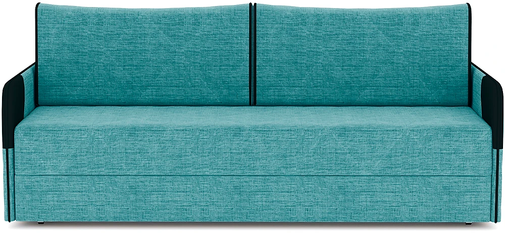 Синий прямой диван Марсель Кантри Дизайн 1