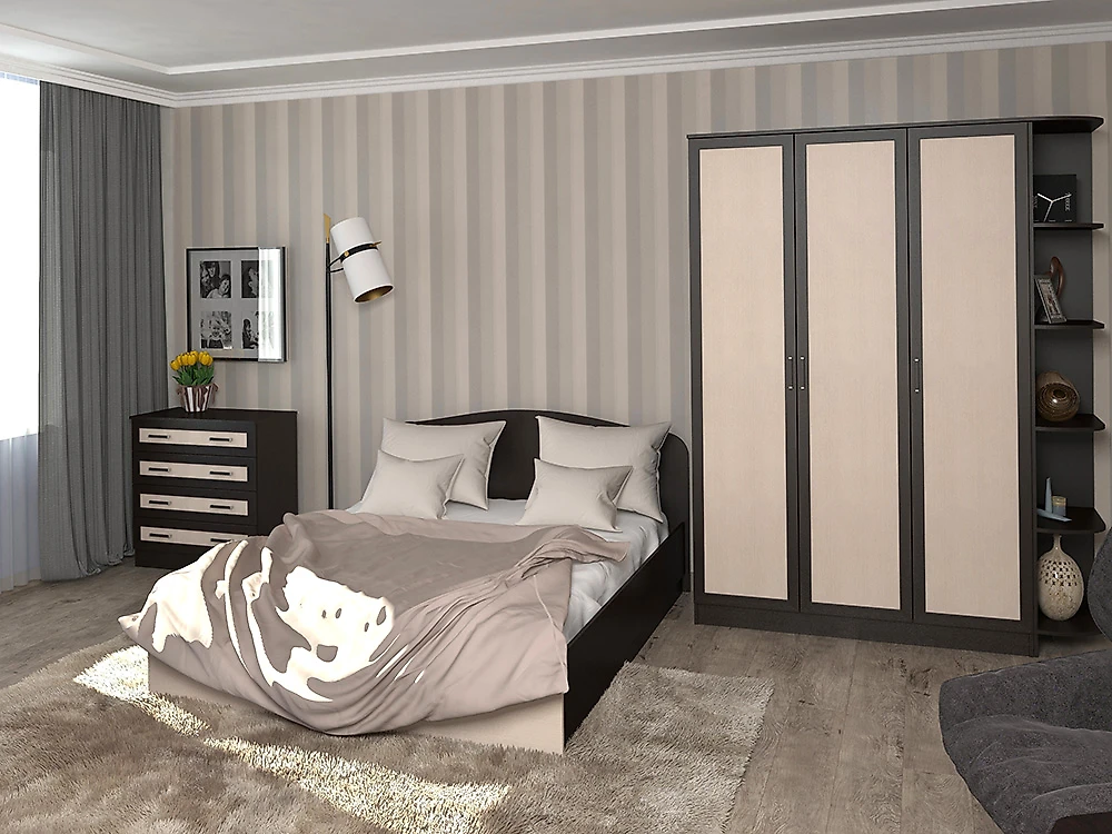 Модульная спальня  Тавла-15 М Дизайн-1