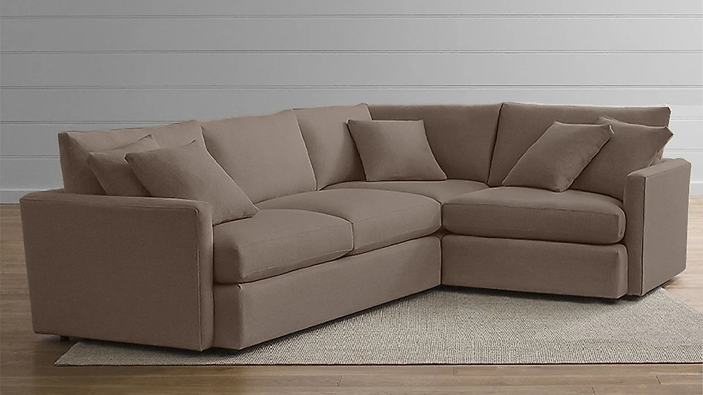 Угловой диван с левым углом Стелф Макси Дизайн 1