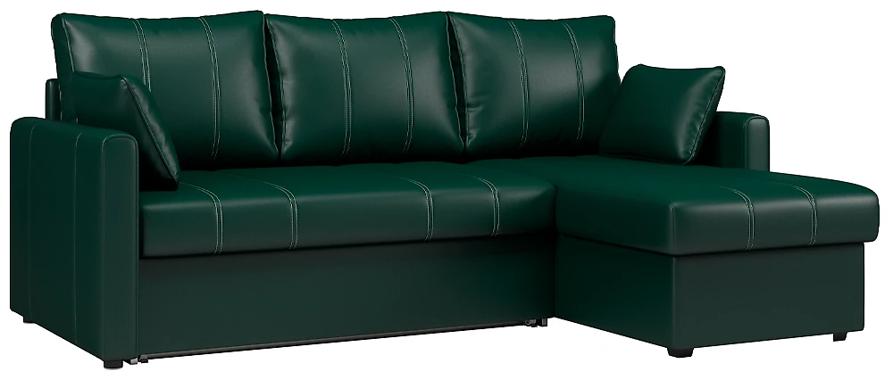 Пружинный диван Риммини Дизайн 1 кожаный