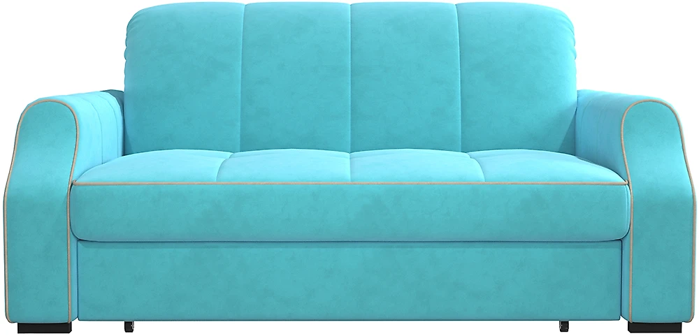 Синий прямой диван Тулуза Дизайн 1