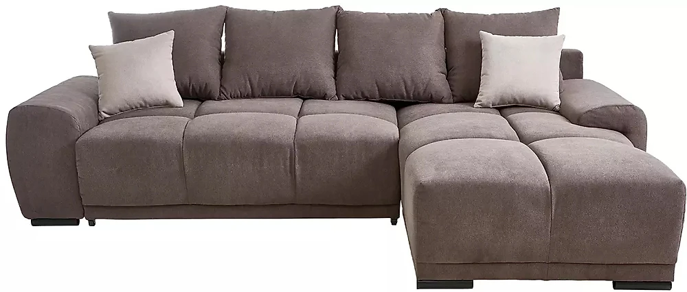 Каштановый угловой диван Кэрихоум Дизайн 2
