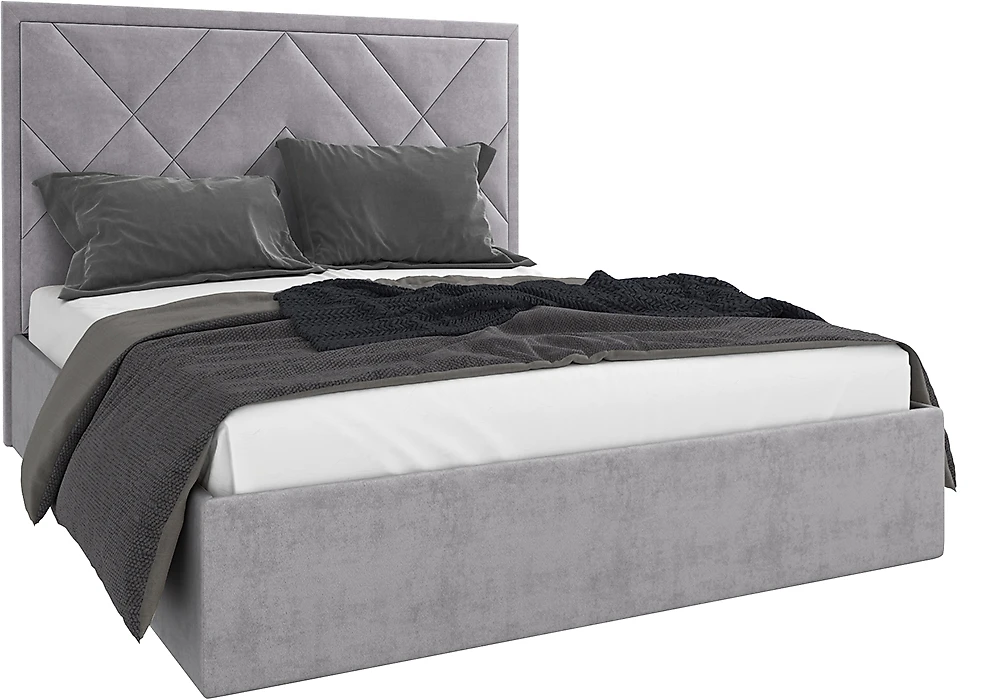 кровать в стиле минимализм Богема Грей