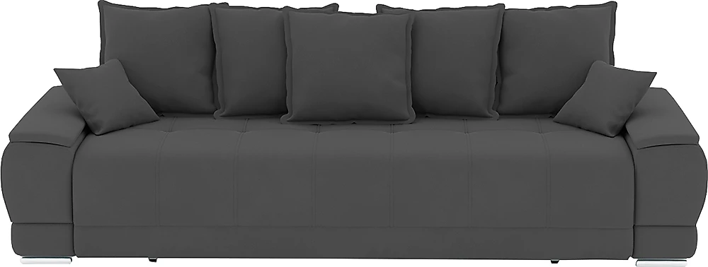 Прямой диван серого цвета Nordviks (Модерн)