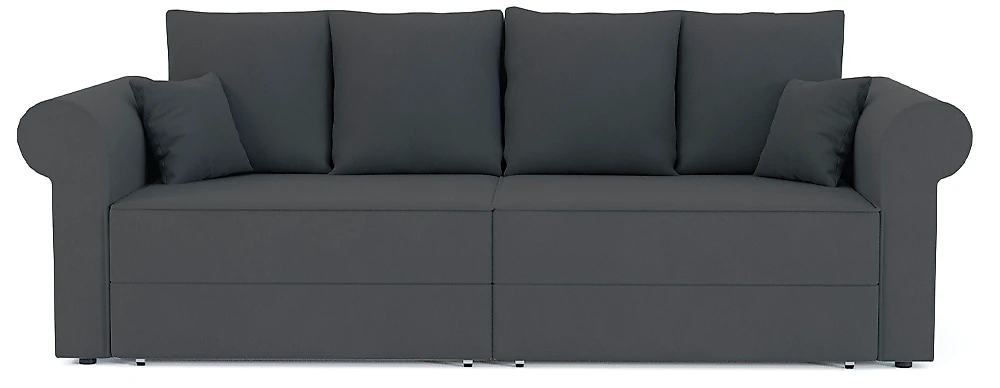 Прямой диван серого цвета Флоренция Дизайн 13