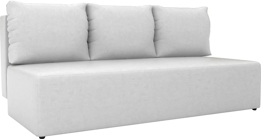 Белый кожаный диван Каир (Нексус) Вайт