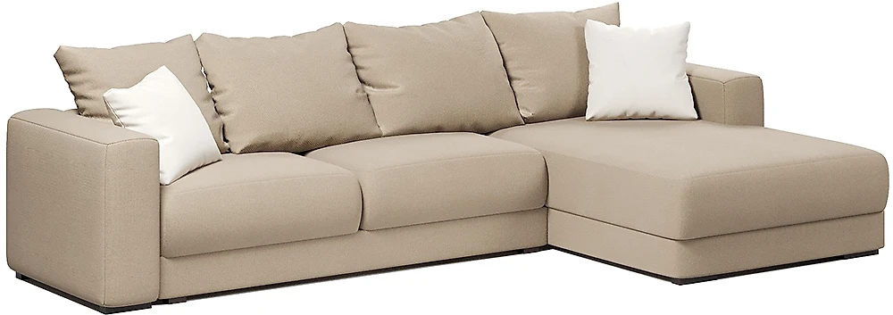 Угловой диван с левым углом Ланкастер Беж