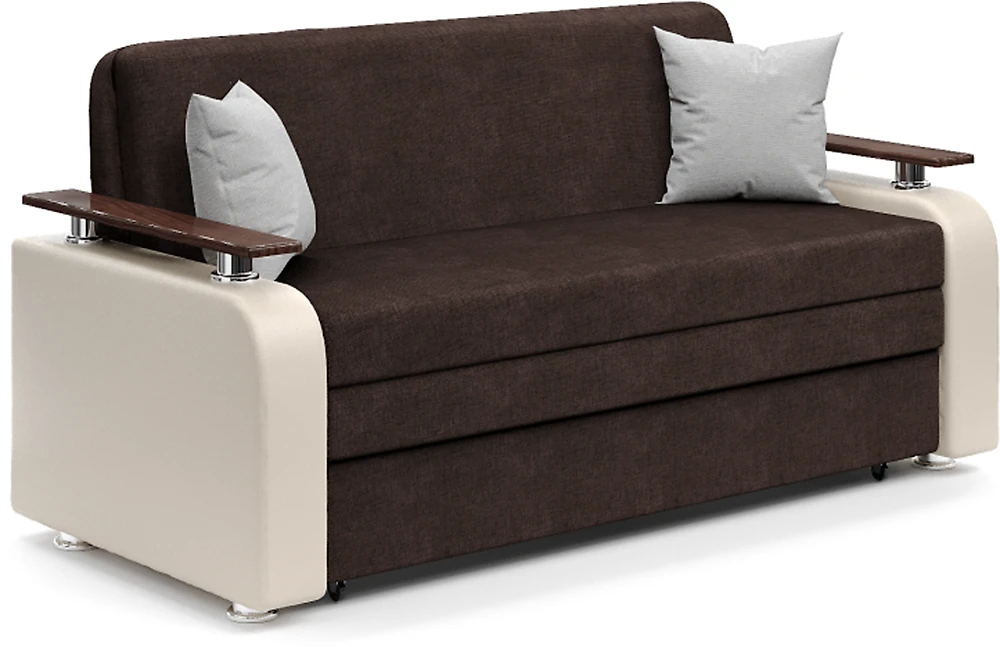 Прямой диван 150 см Леонард-2 Браун