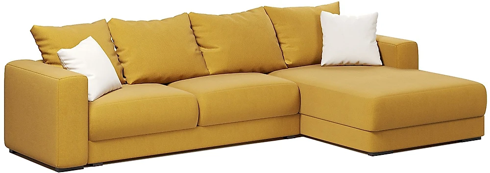 Угловой диван с левым углом Ланкастер Еллоу