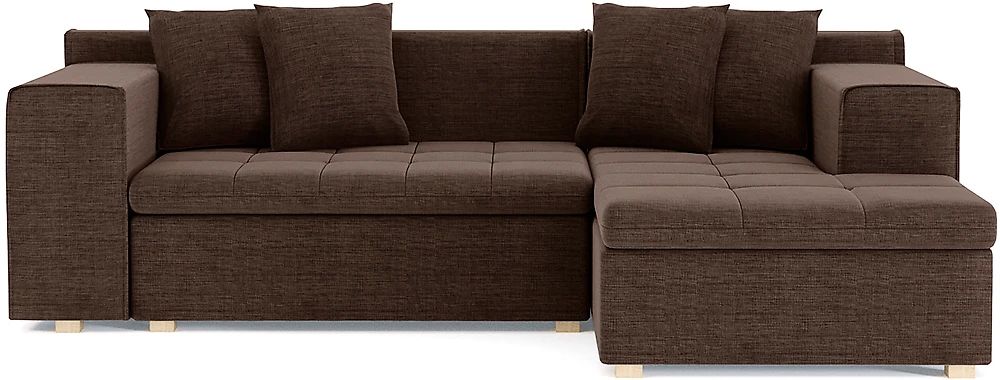 Коричневый диван Чикаго Кантри Дизайн 16