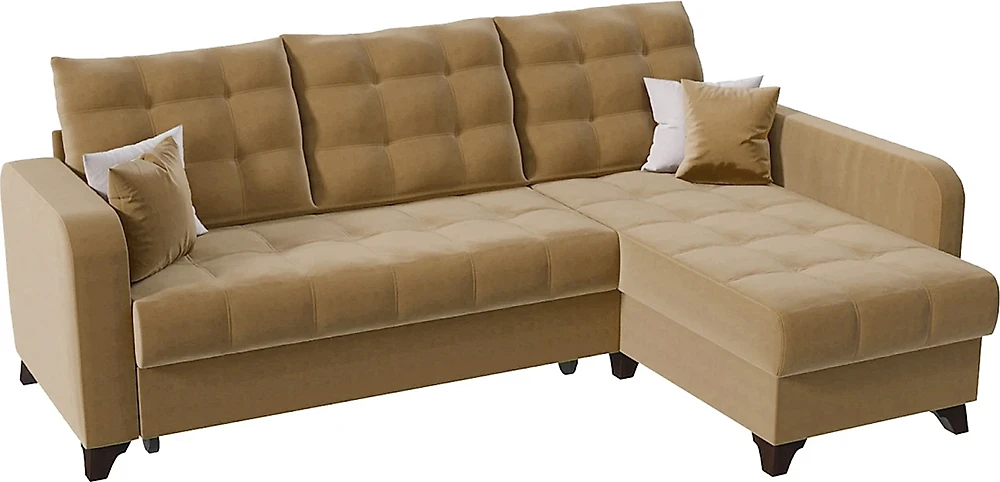 Угловой диван с левым углом Беллано (Белла) Сэнд