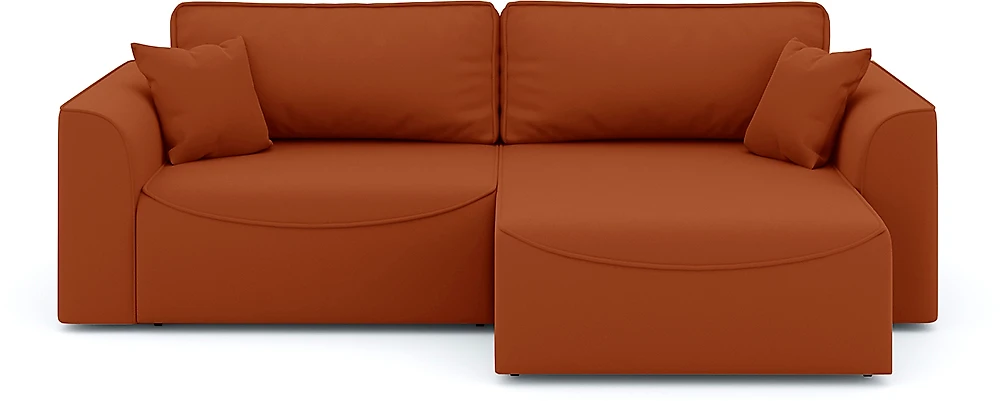 Оранжевый диван Рафаэль Плюш Дизайн-15