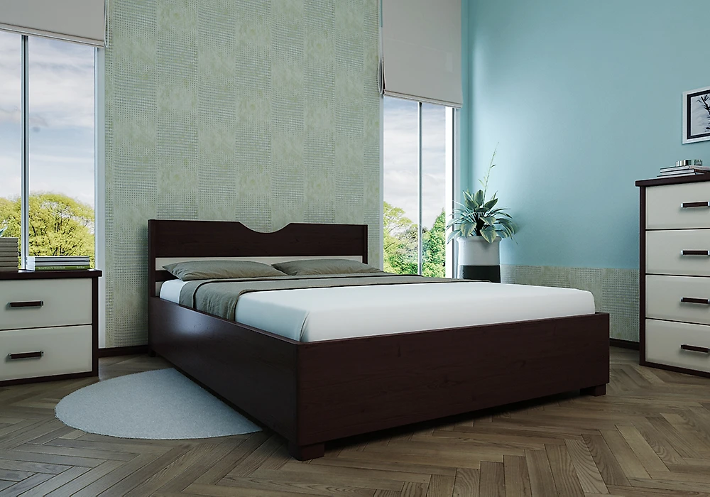 кровать в стиле минимализм Августина-13