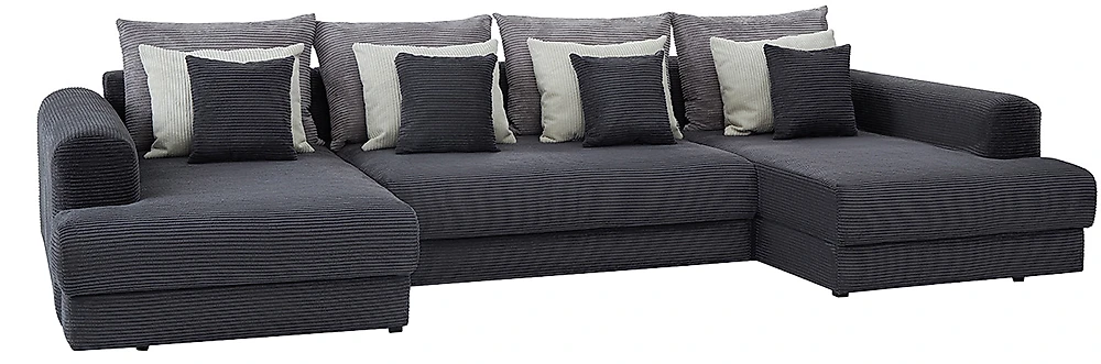 Угловой диван с ящиком для белья Манхеттен-П Люкс Дизайн 2