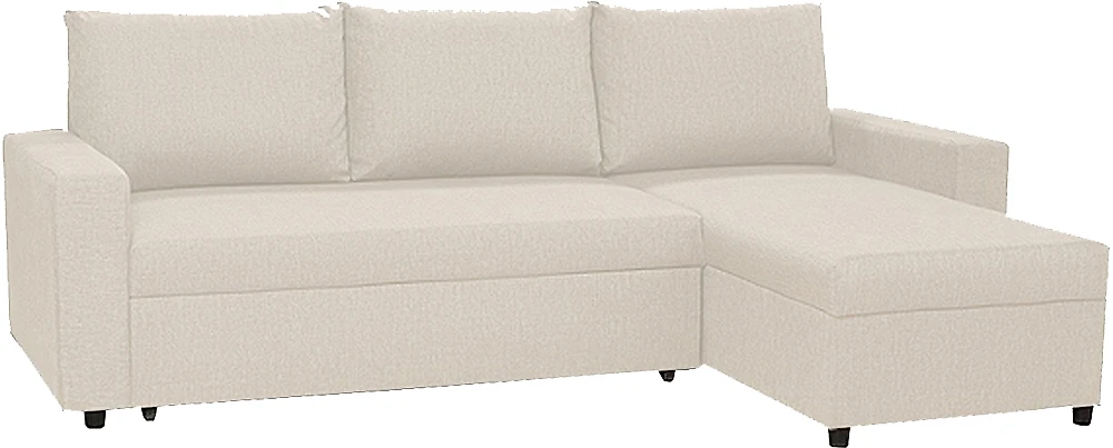 Угловой диван с левым углом Орион (Торонто) Плюш Смоки