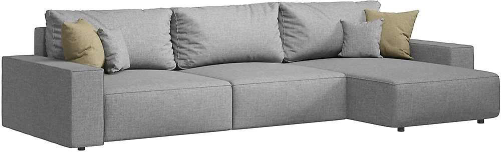 Угловой диван с подушками King (Сиэтл) Грей