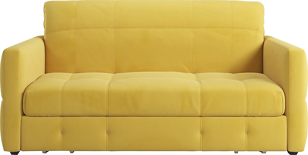 Жёлтый прямой диван Соренто-1 Плюш Еллоу