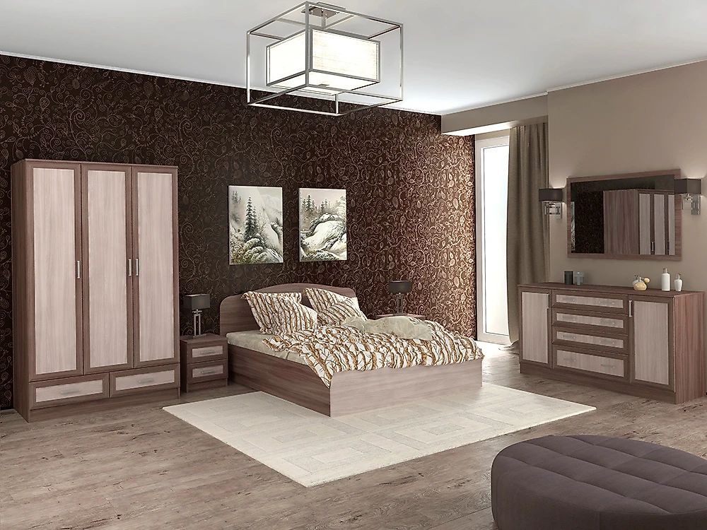 Модульная спальня  Тавла-20 М Дизайн-2