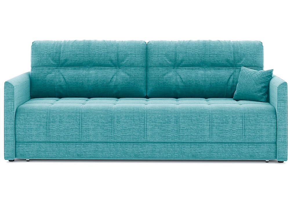 Синий прямой диван Босс Лофт Дизайн 1