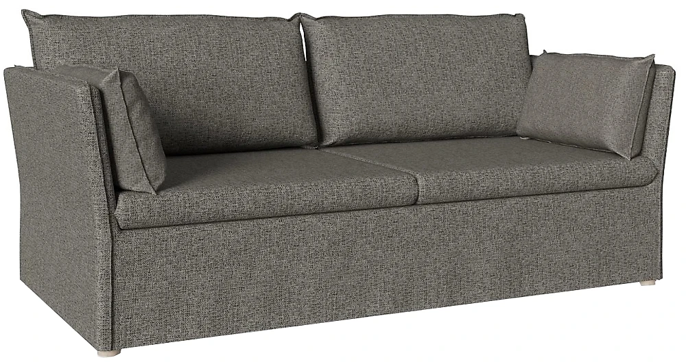 Прямой диван серого цвета Бэкселен Кантри Дизайн 1