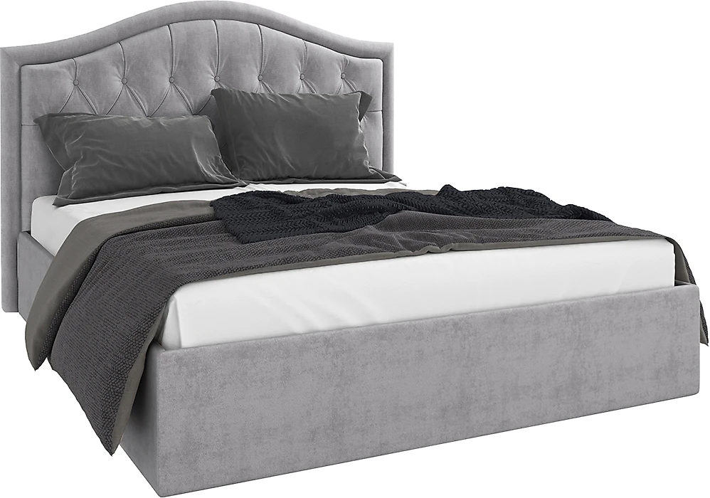 кровать в стиле минимализм Икаро Грей