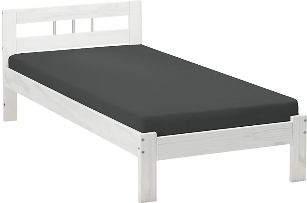 Кровать односпальная 90х200 см Ева-1