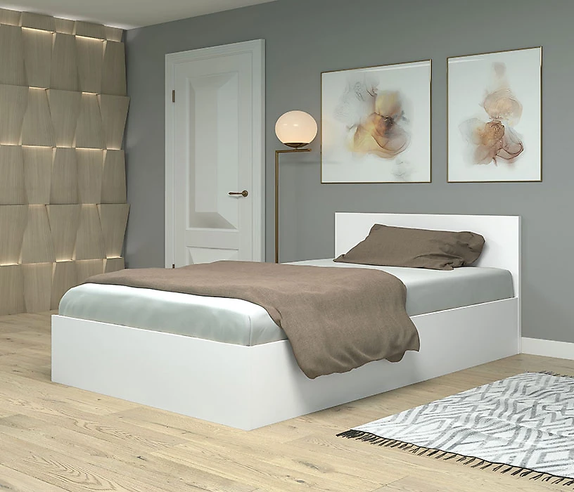 Кровать в современном стиле Фреш КРФР-2-ПМ-1200 Дизайн-1